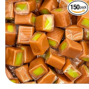 카라멜 큐브 캔디 그린애플 필링 907그램 150개 - 상세 이미지 2
