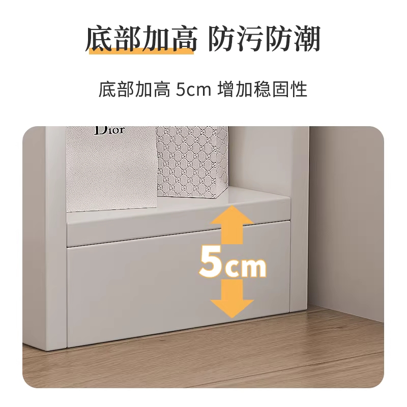 틈새 책장 만화책 수납 슬림 거실 서재 폭좁은 책꽂이 23x24x180 이미지 6