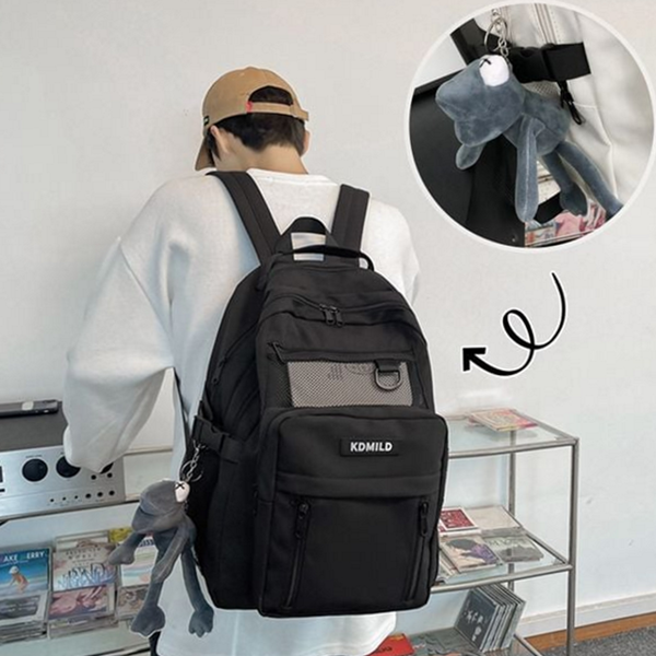 다용도 학생 백팩 남녀공용 중학생 책가방 고등 - 상품 이미지