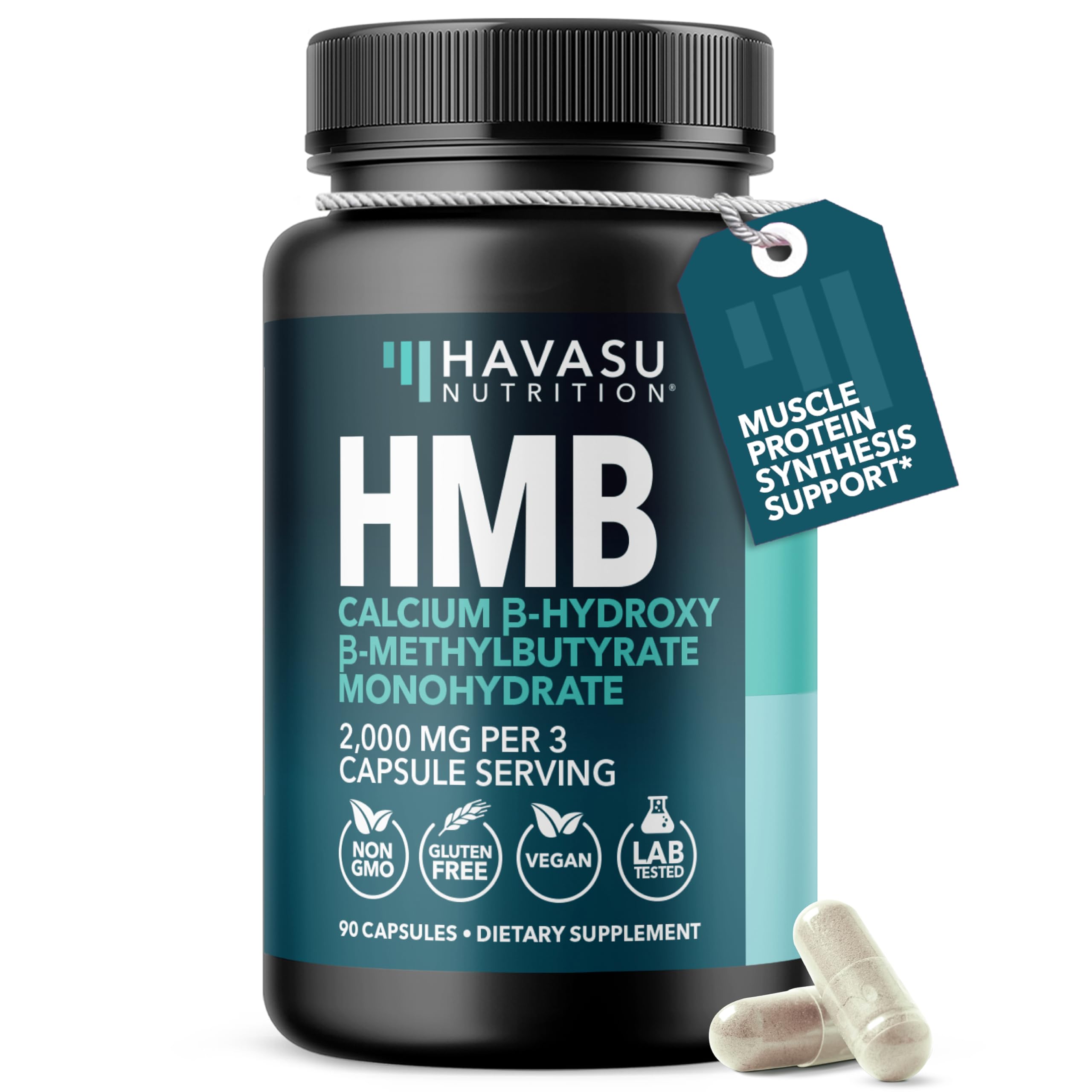 HMB 캡슐 2000mg 90개 30회 제공 - 상품 이미지