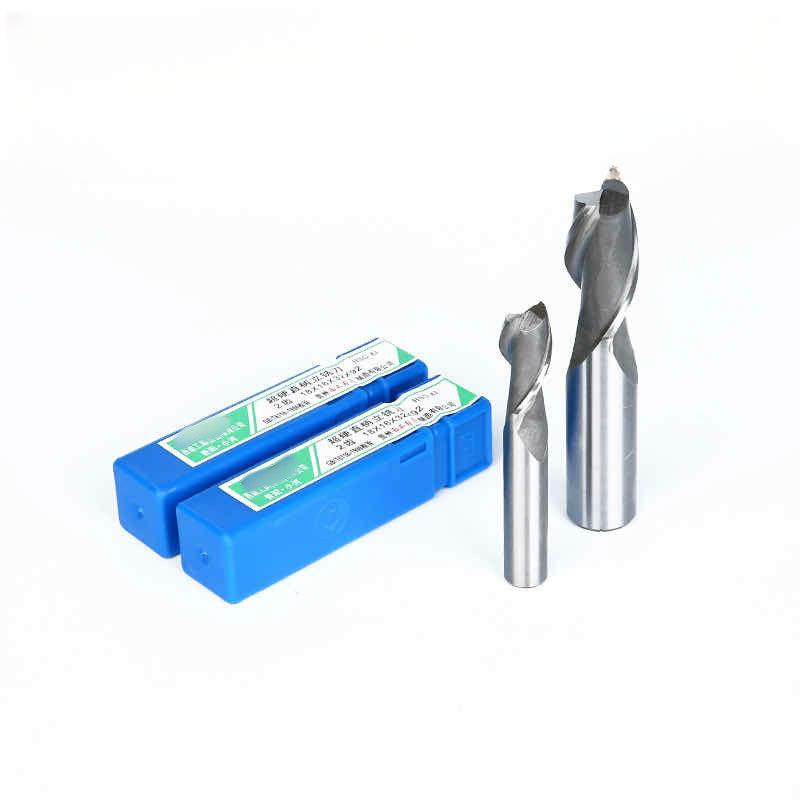 HSS CNC 스트레이트 커터 비트 플루트 밀링 섕크 3x6x8x52 - 상품 이미지