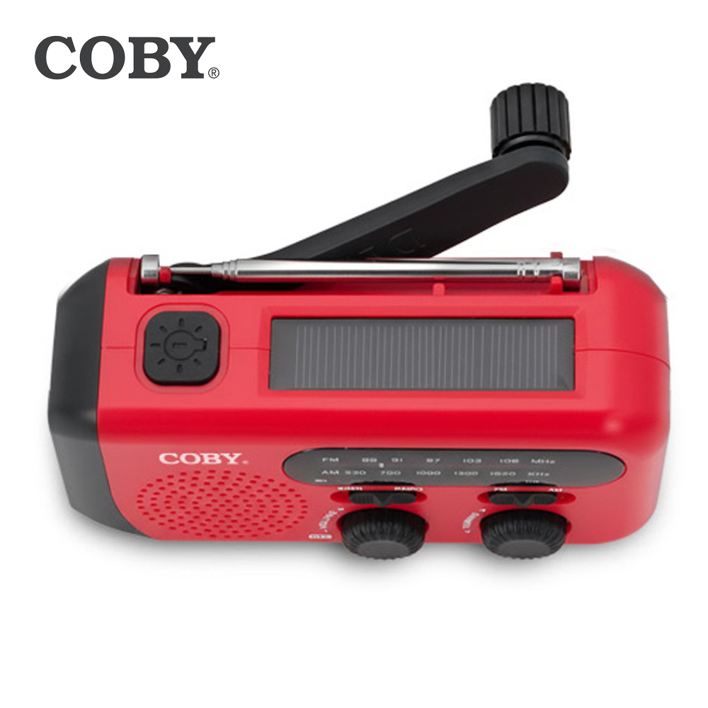 COBY SOS119 크랭크 라디오 재난방송 비상사이렌 스마트폰충전 초경량 재난라디오 - 상세 이미지 5