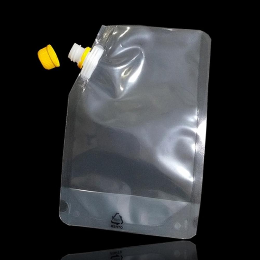 투명스파우트파우치 음료 육수파우치 소스 22X32cm 500매 - 상품 이미지