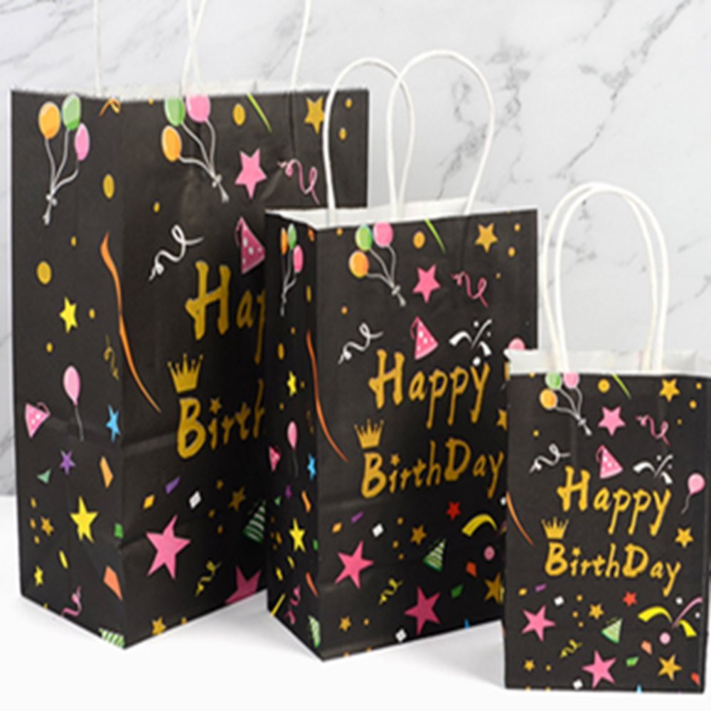 인기픽 생일축하 종이가방 쇼핑백대형 종이백도매 기업쇼핑백 - 상품 이미지