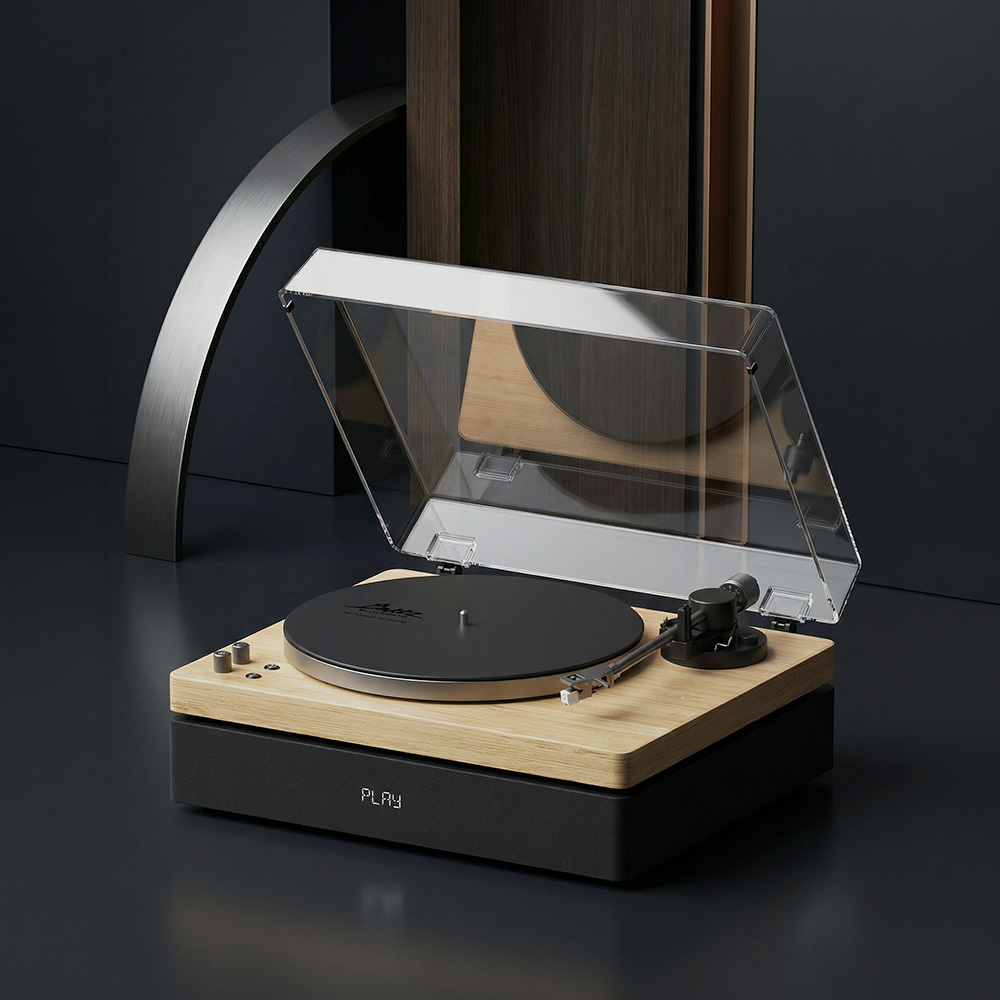 브리츠 BZ-LP50BT 120W 블루투스 턴테이블 LP플레이어 음악감상 - 상세 이미지 2