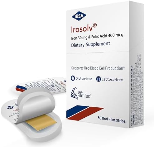 이로솔브 입사 철분 30mg 엽산 400mcg 구강 용해 필름 30개 무설탕 이미지 7