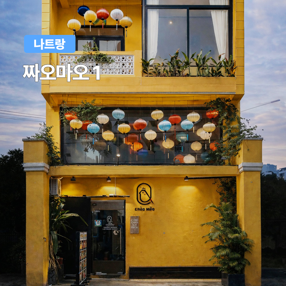 나트랑 짜오마오 1호점 식사권 나트랑시내맛집 인스타감성 반쎄오 미꽝 자유여행 - 상품 이미지