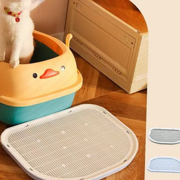 반려동물 고양이 모래 발판 사막화 고양이 모래 매트 흩날림 방지 - 상품 이미지
