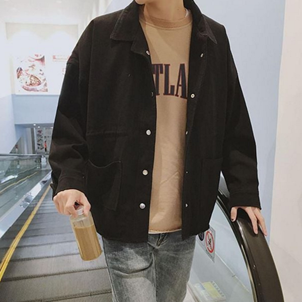 캐주얼 남성 점퍼 데일리 점퍼 간절기 가을 자켓 - 상품 이미지
