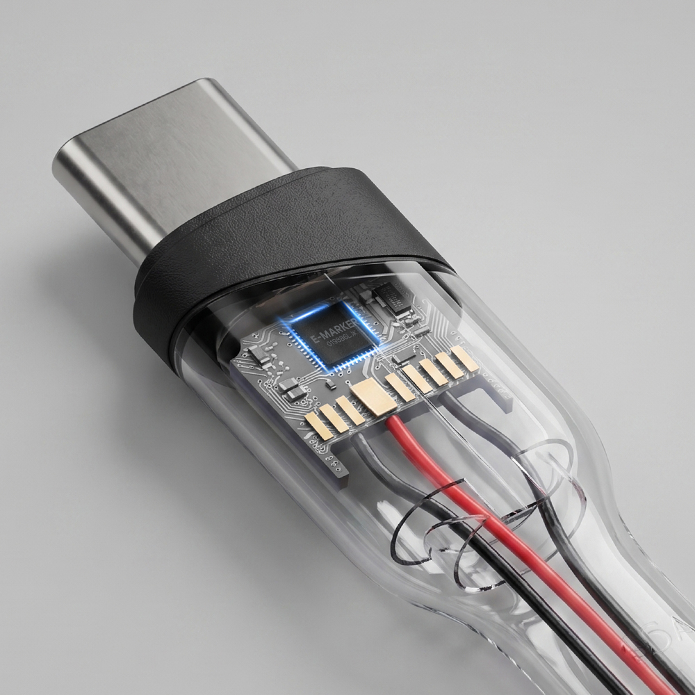 네오 C타입 to C 100W 240W 5A PD 고속충전 케이블 화이트, 1개, 0.5m 이미지 8