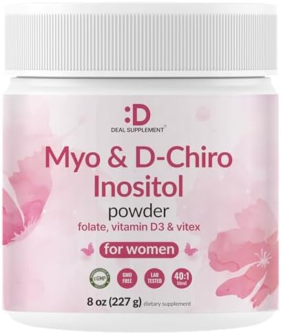 미오이노시톨 D카이로이노시톨 40대1 메틸폴레이트 비타민D3 비텍스 227그램 이미지 8