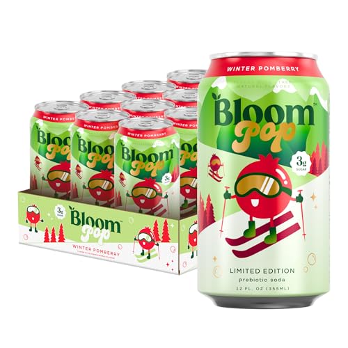 블룸팝 프리바이오틱 소다 윈터 폼베리 355ml 12캔 이미지 6