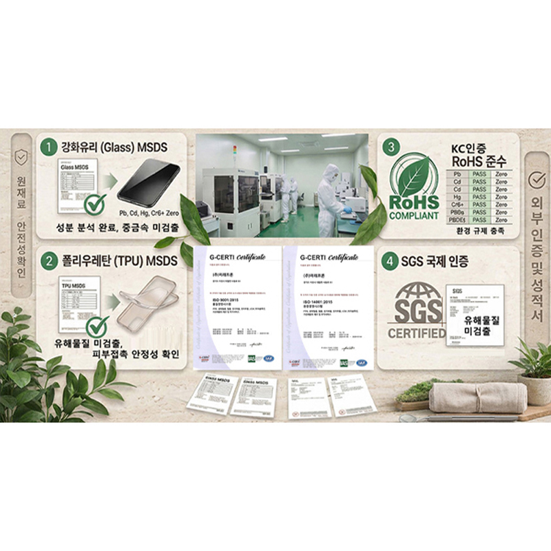 지문인식 강화유리 액정보호필름 갤럭시S26, 2매입 이미지 4