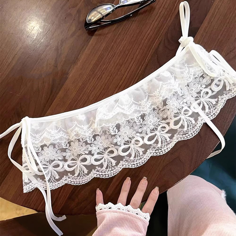 커버 랩업 레이스 레이어드 스커트LACH4342578 - 상품 이미지