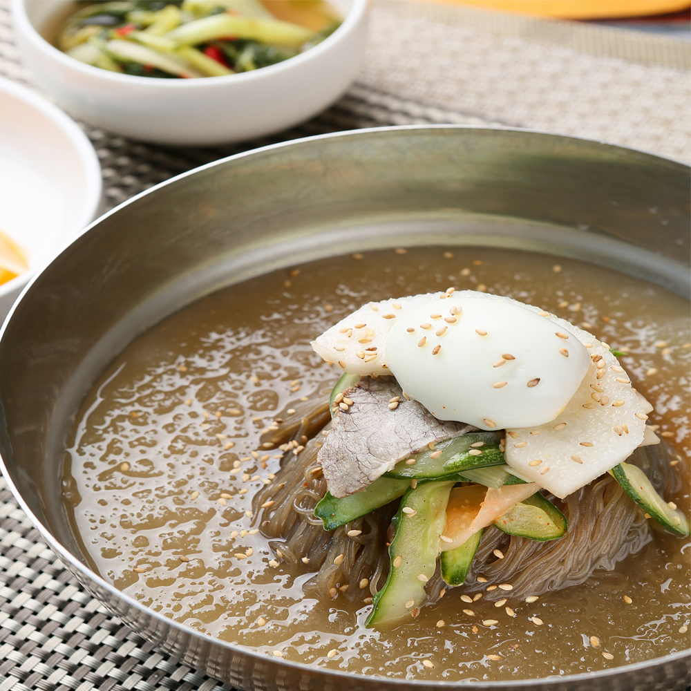 백년보다깊은맛 칡냉면 10인분 세트 물냉면 비빔냉면 냉면사리 육수 비빔장 - 상세 이미지 4