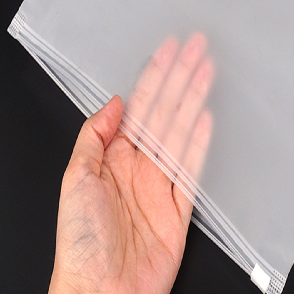인기픽 반투명 지퍼백 25x35cm 1P 여행용지퍼백 의류표장 - 상품 이미지