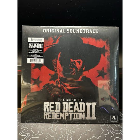 [해외](수입 LP) The Music of Red Dead Redemption 2 Original Soundtrack Transparent Red Vinyl NEW