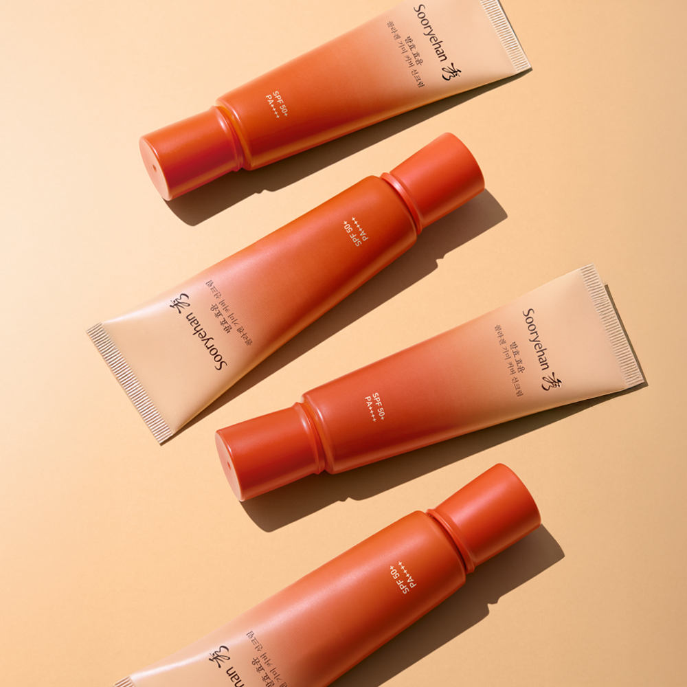 [4개묶음 50%] 수려한 발효 효윤 콜라겐 기미 커버 선크림 50ml (SPF50+/PA++++)(+비책진생 크림 30ml, 화윤 앰플 미스트 100ml) - 상세 이미지 3