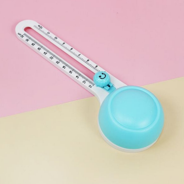 학습용 원형 커터기 핸드메이드 콤파스 커터기 재단 문구 - 상품 이미지