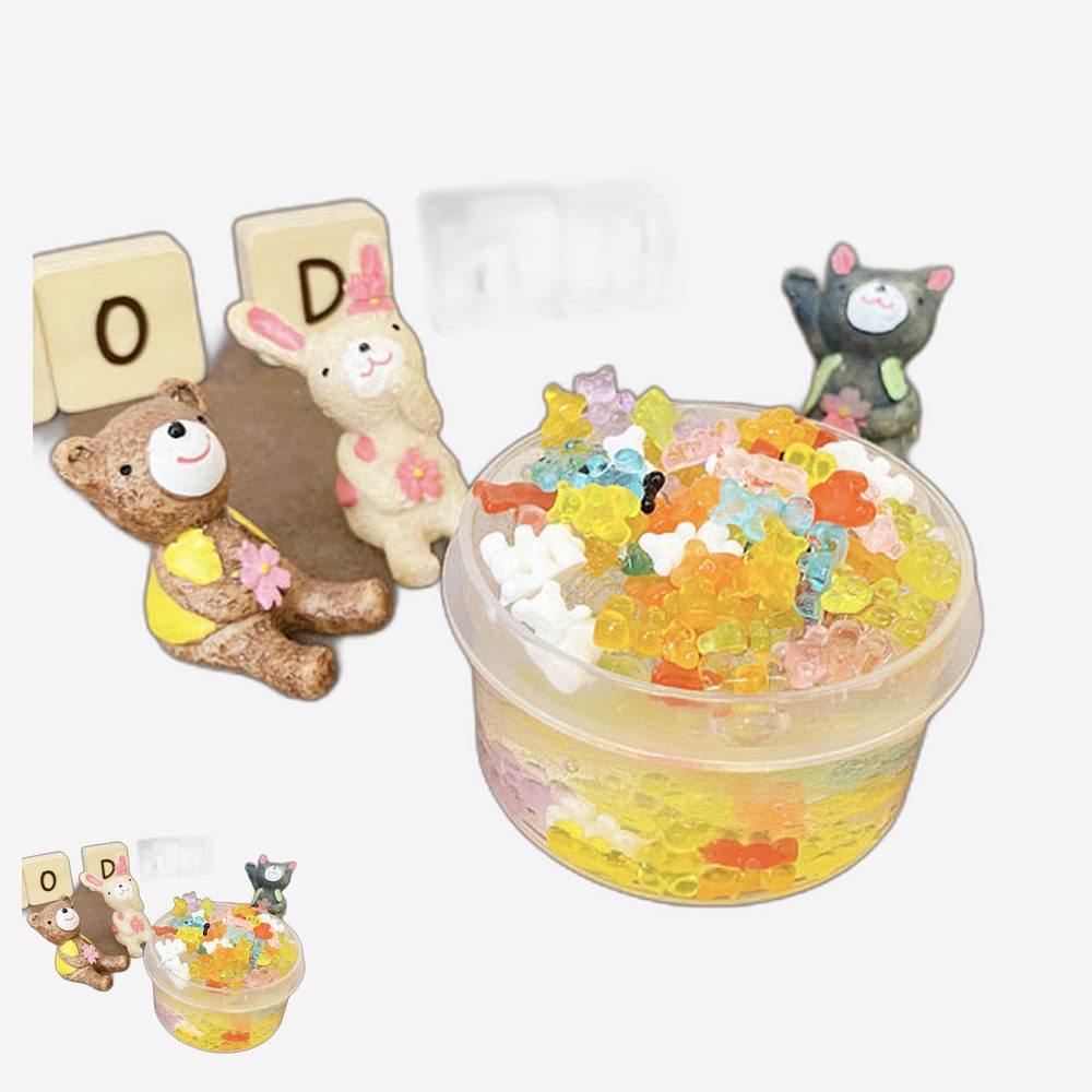 곰돌이파츠 초등방과후 슬라임만들기 알록달록 만들기수업 슬라임DIY 점액질 오감체험수업 - 상품 이미지