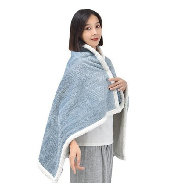 차량용 무릎 담요 망토 사무실 담요 똑딱이 학생 - 상품 이미지