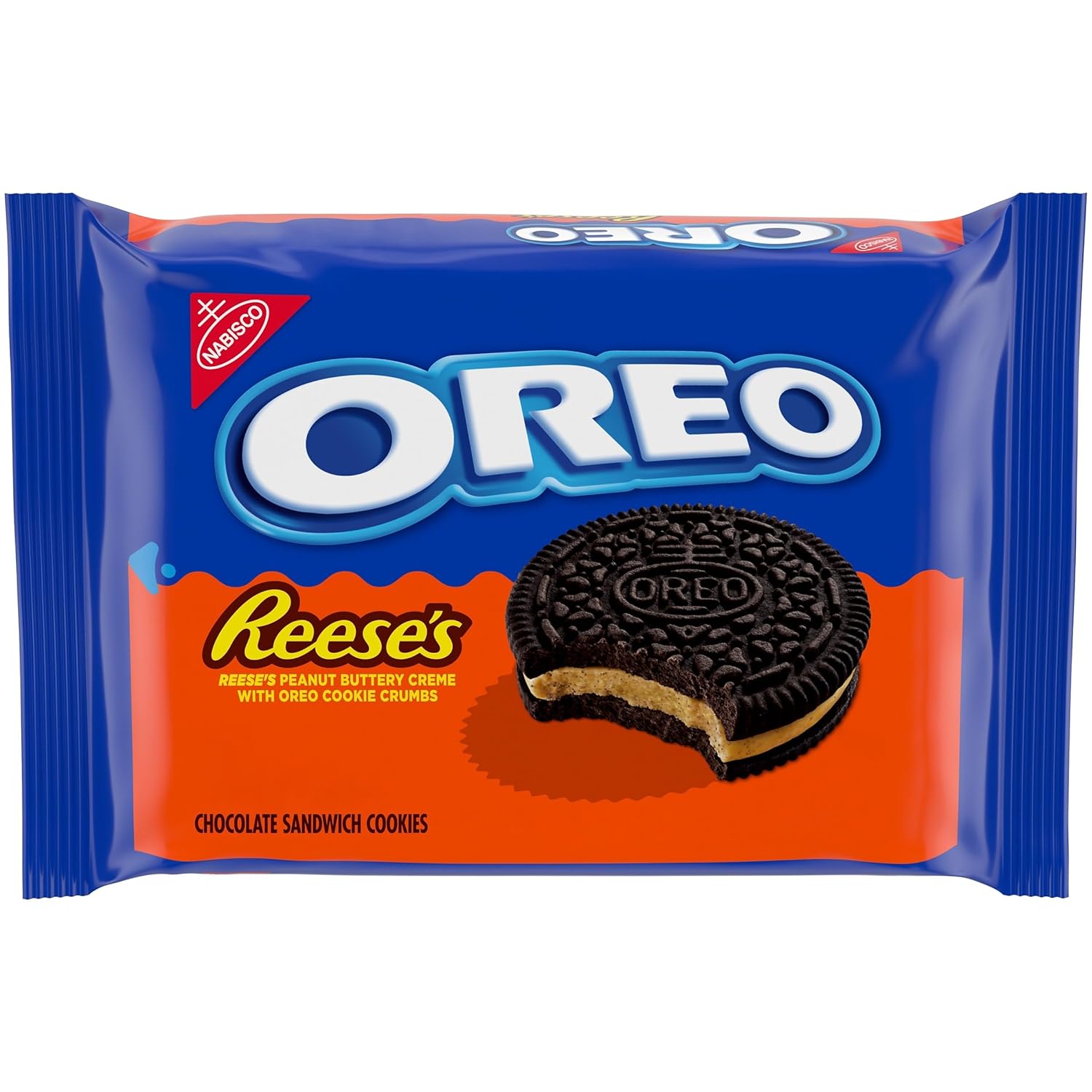 OREO 리세즈 피넛 버터리 크림 샌드 쿠키 0.4kg - 상품 이미지