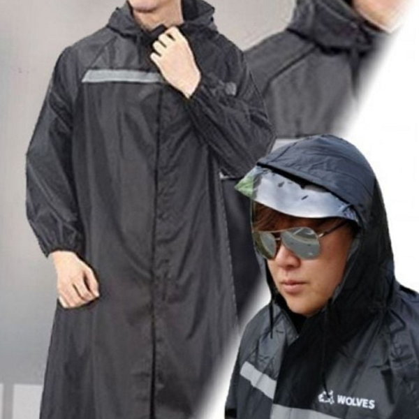 경량 남성 판초 우의 남녀공용 성인 판초 우의 레인코트 - 상품 이미지