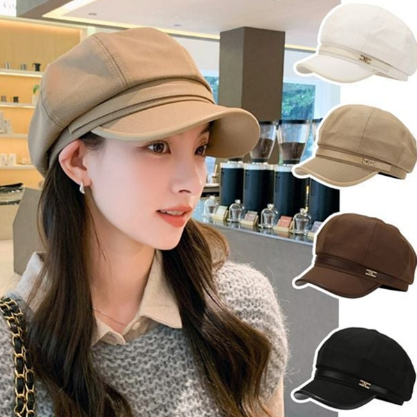 마도로스 여성 헌팅 캡 캐주얼 헌팅 캡 데일리 패션 - 상품 이미지
