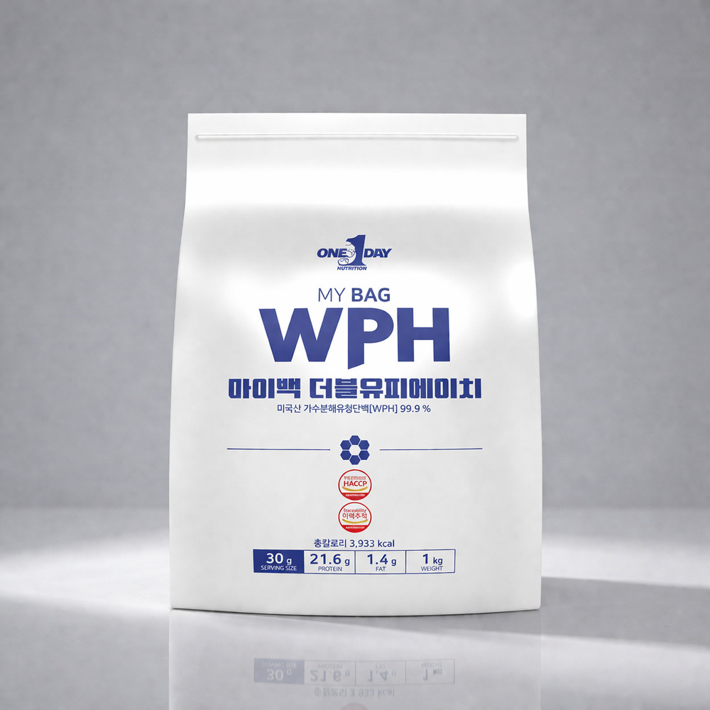 마이백 더블유피에이치 가수분해유청단백 단백질 많은 음식 웨이프로틴 보충제 WPH 1kg - 상품 이미지