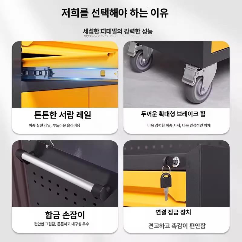 걸이대 선반 다이 공구대 이동식 캐비닛 서랍 공구 수세미걸이 받침 대 스텐 거치대 정리함 - 상세 이미지 5