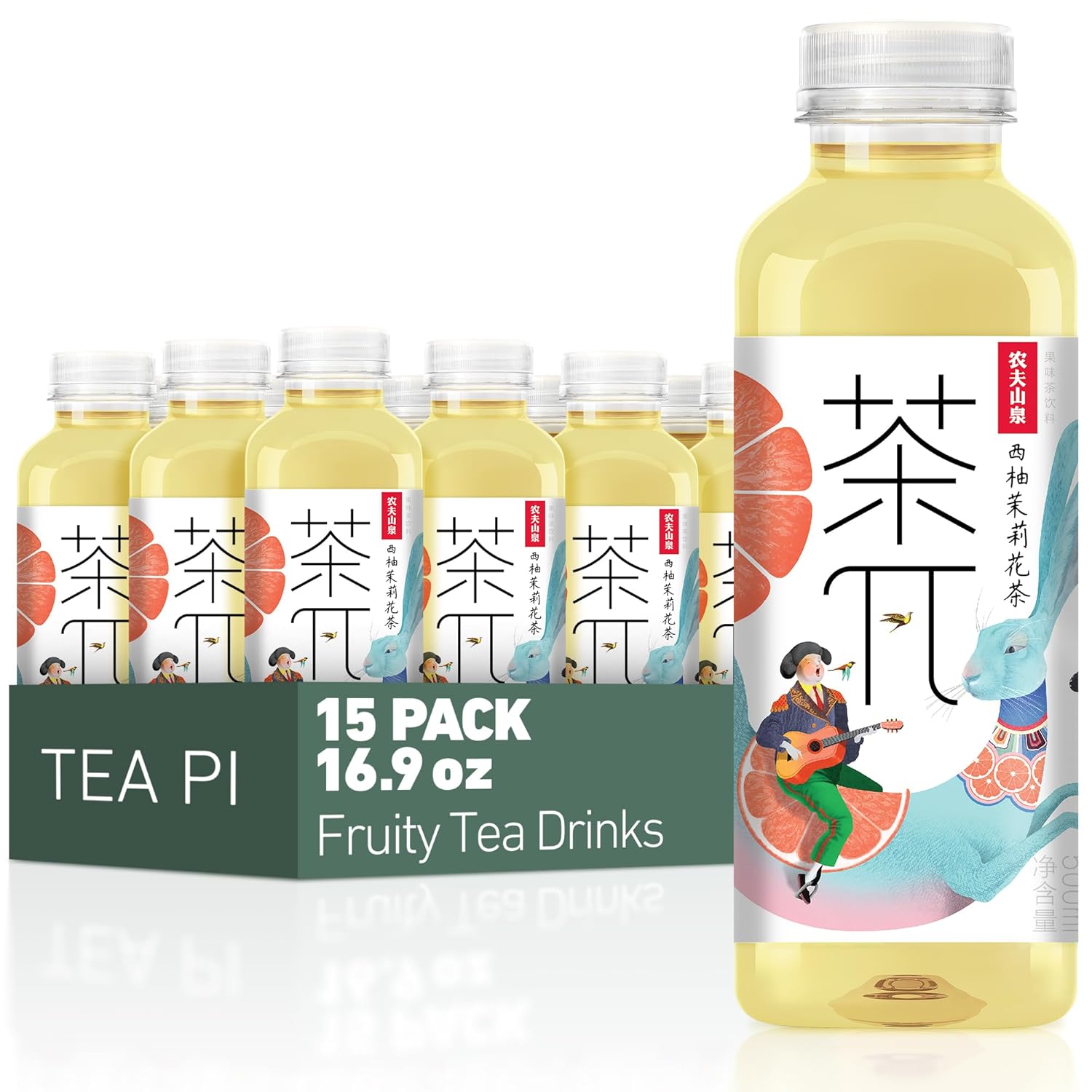 티파이 자스민 그린 자몽 아이스티 500ml 15병 - 상품 이미지