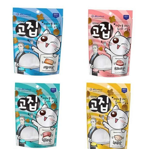 부드러운 고양이 영양 간식 기호성 고양이 사료 간식 타우린 면역력 - 상품 이미지