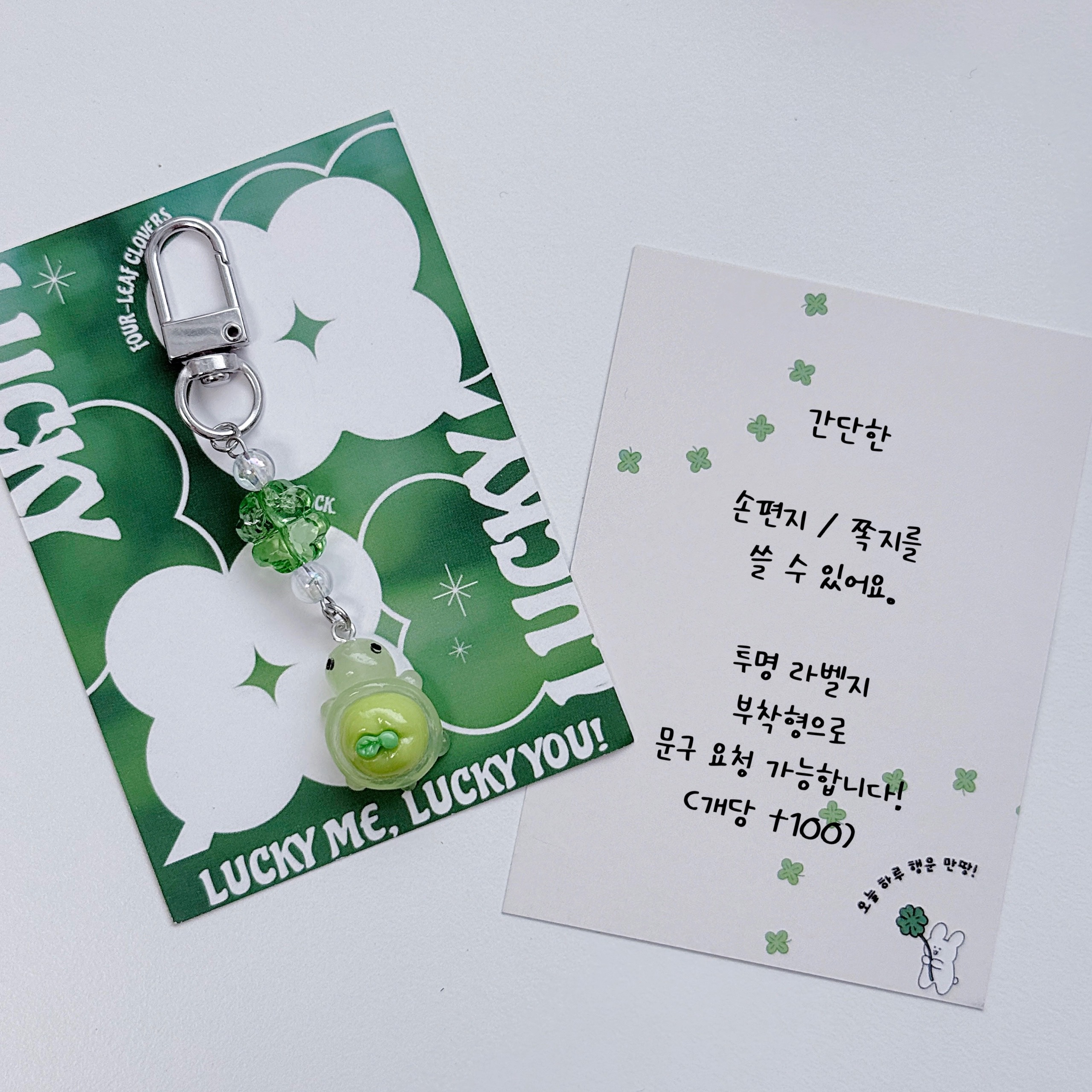 행운 과일 거북이 키링 5종 에어팟 가방고리 이미지 2