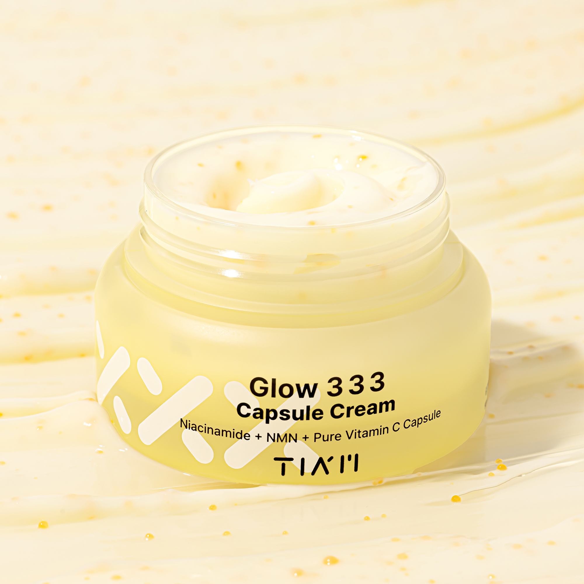 티암 글로우 333 캡슐 크림 50ml / 비타민C 나이아신아마이드 NMN 함유 미백 수분 크림 - 상세 이미지 3
