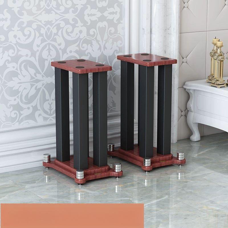 철재 스피커 스탠드 메탈 우퍼 철제 작업실 블랙 선반 블랙 22x28x20 높이 - 상세 이미지 2