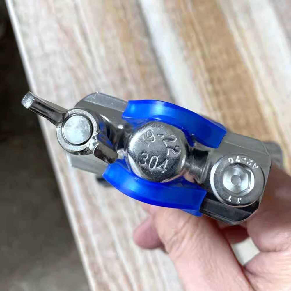 연통 지지대 브래킷 캠핑 램프 고정 받침대 클램프 60mm 더블 이미지 6