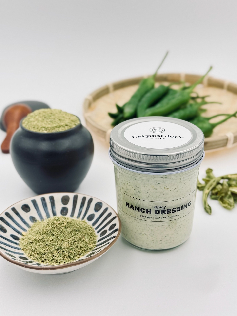 OJFood 스파이시 랜치드레싱 샐러드 샌드위치 스프레드 디핑소스 180g, 1개 - 상품 이미지