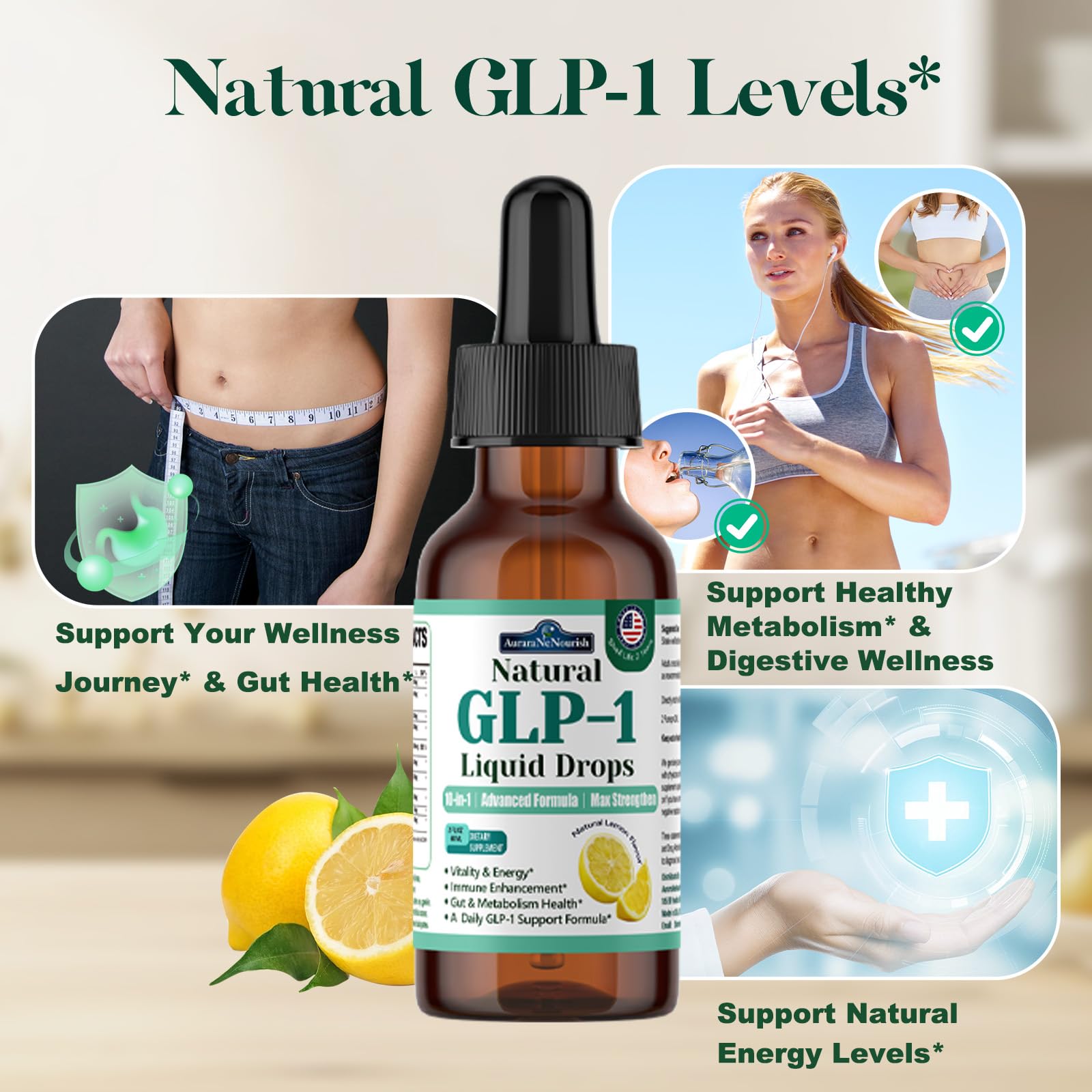 GLP 1 액상 2팩 베르베린 실론계피 이눌린 녹차 이미지 6
