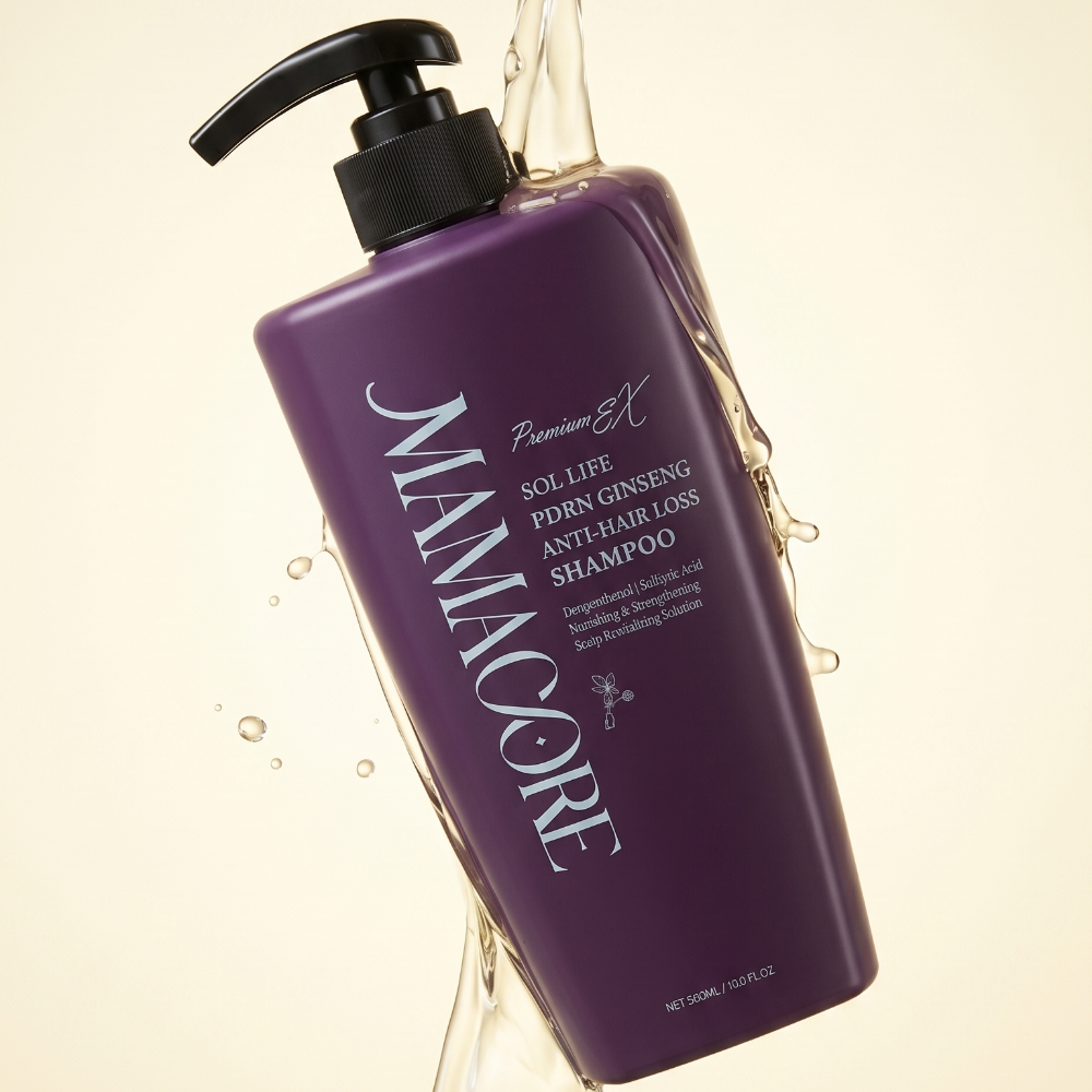 마마꼬레 쏠 라이프 PDRN 진생 탈모 두피 진정 모근 강화 약산성 샴푸 500ml - 상세 이미지 3