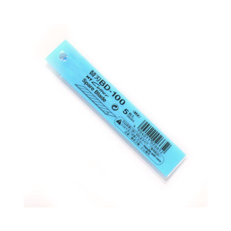NT커터 BD-100 30도 리필날 5매입 정밀 커터칼날