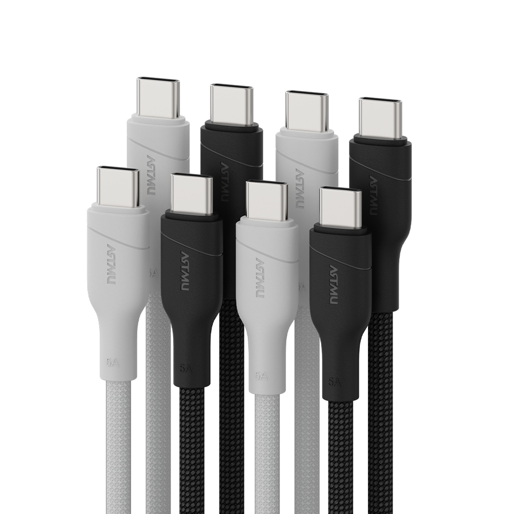네오 C타입 to C 100W 240W 5A PD 고속충전 케이블 화이트, 1개, 0.5m - 상세 이미지 5