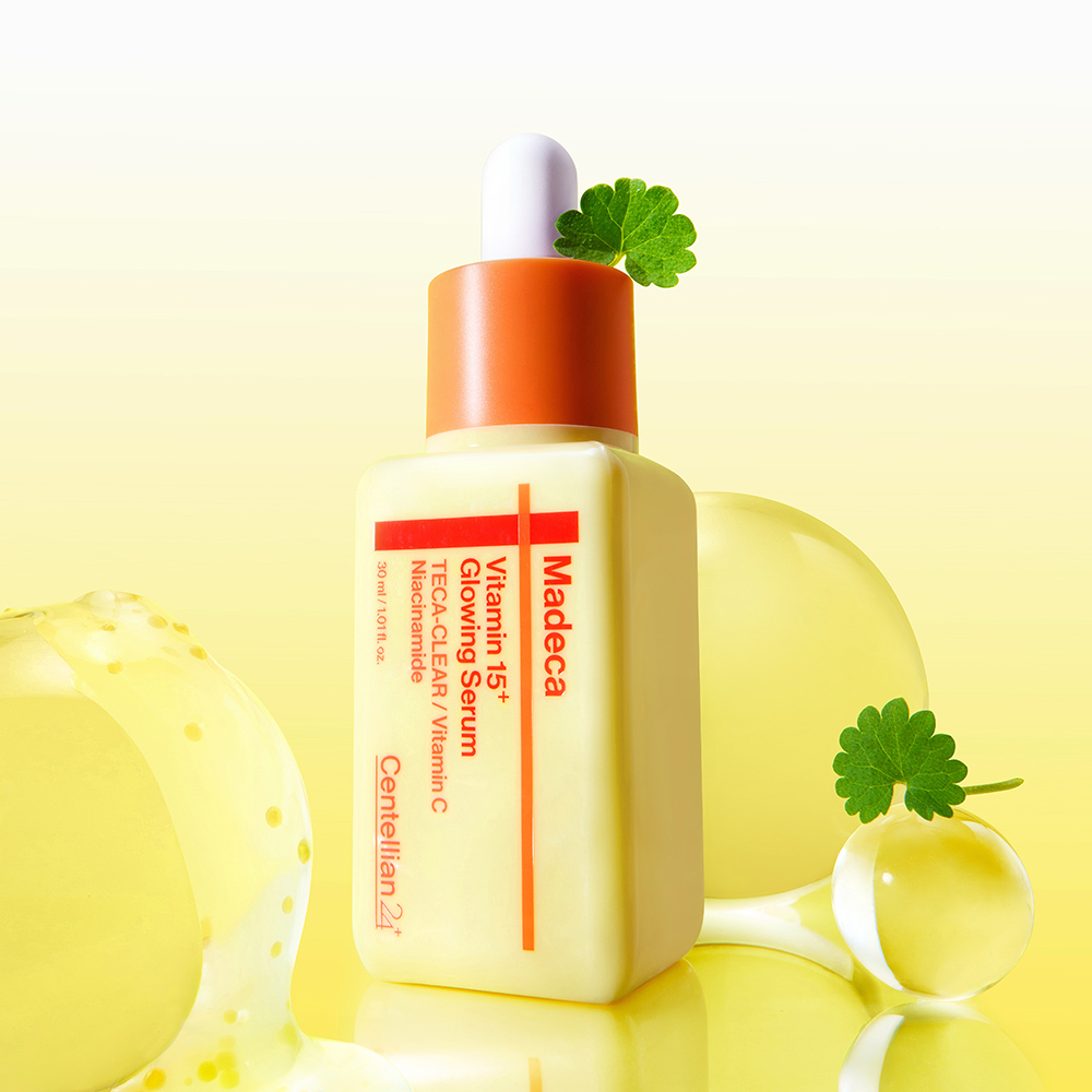 동국제약 센텔리안24 마데카 비타민 15 글로잉 세럼 30ml 2개 / 기미잡티 멜라닌 개선 미백 톤업 브라이트닝에 도움 - 상세 이미지 2
