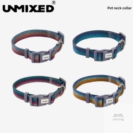 우노구나 언믹스 아웃도어(워터루프) 목줄 M 20mmX35cm-53cm 애견목줄