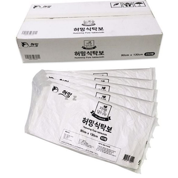방수 일회용 식탁보 피크닉 비닐 식탁보 업소용 식당용 - 상품 이미지