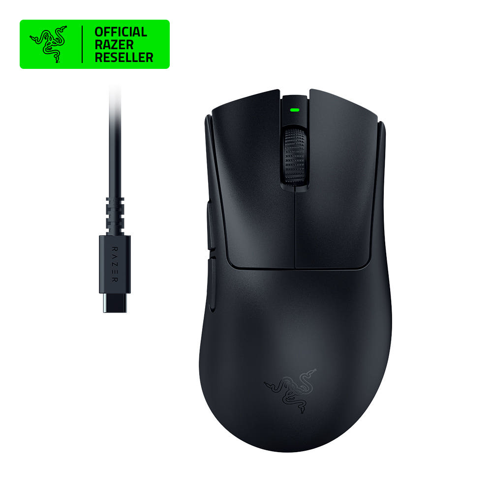 레이저코리아 DeathAdder V3 HyperSpeed 유무선 게이밍 마우스 - 상품 이미지