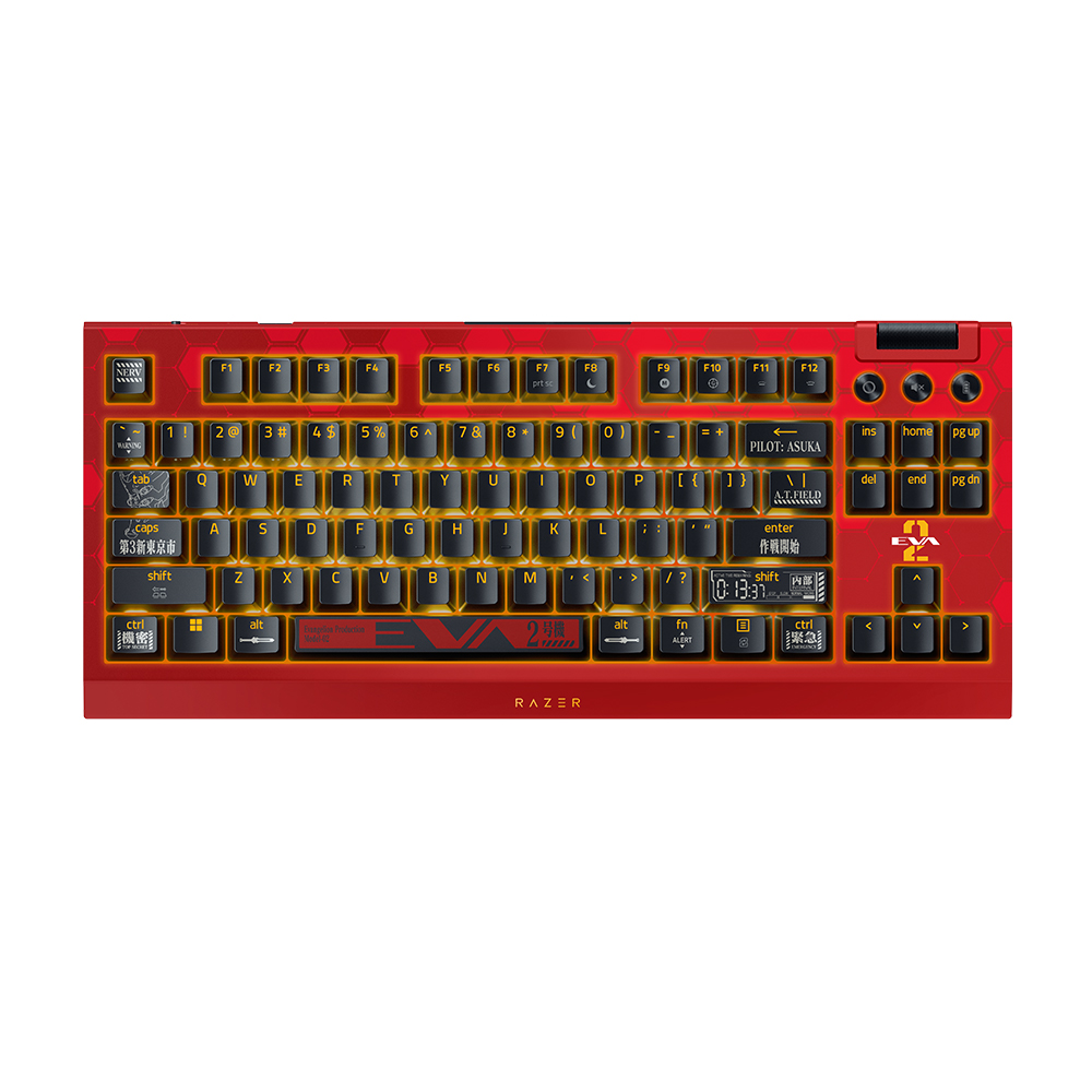 레이저코리아 BlackWidow V4 TKL HyperSpeed 게이밍 키보드 에반게리온 에디션 - 상세 이미지 2