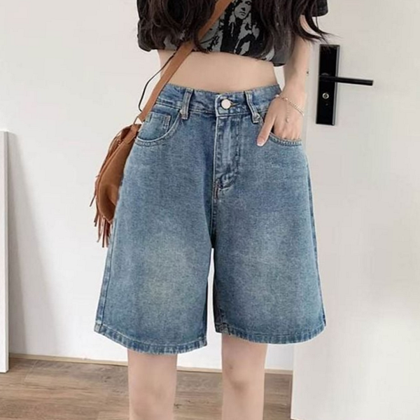 데일리반 여성 캐주얼 반바지 팬츠 여성 여름 반바지 데일리 - 상품 이미지
