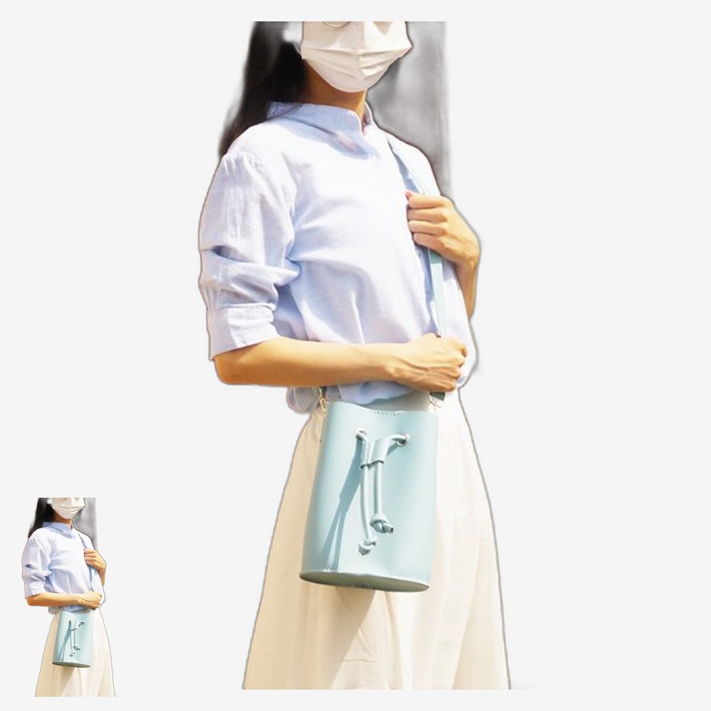 핸드메이드감성 가죽가방공예 가방만들기DIY 가죽공예키트 원데이클래스 버킷백만들기 1인용 - 상품 이미지
