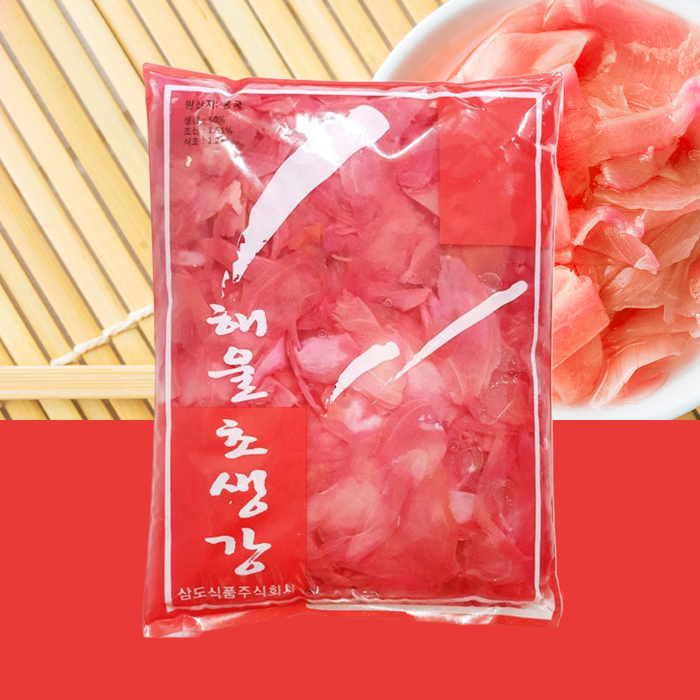 [이앤푸드] 적초생강 1.3kg (업소용) - 상품 이미지