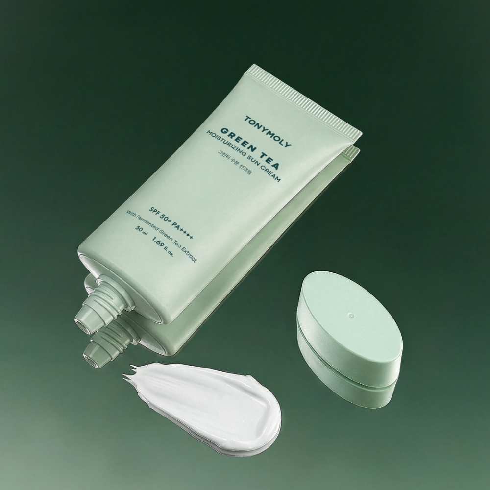토니모리 그린티 수분 선크림 더블 기획 세트 (50mlX2) / 끈적임 없는 데일리 선크림 - 상세 이미지 2